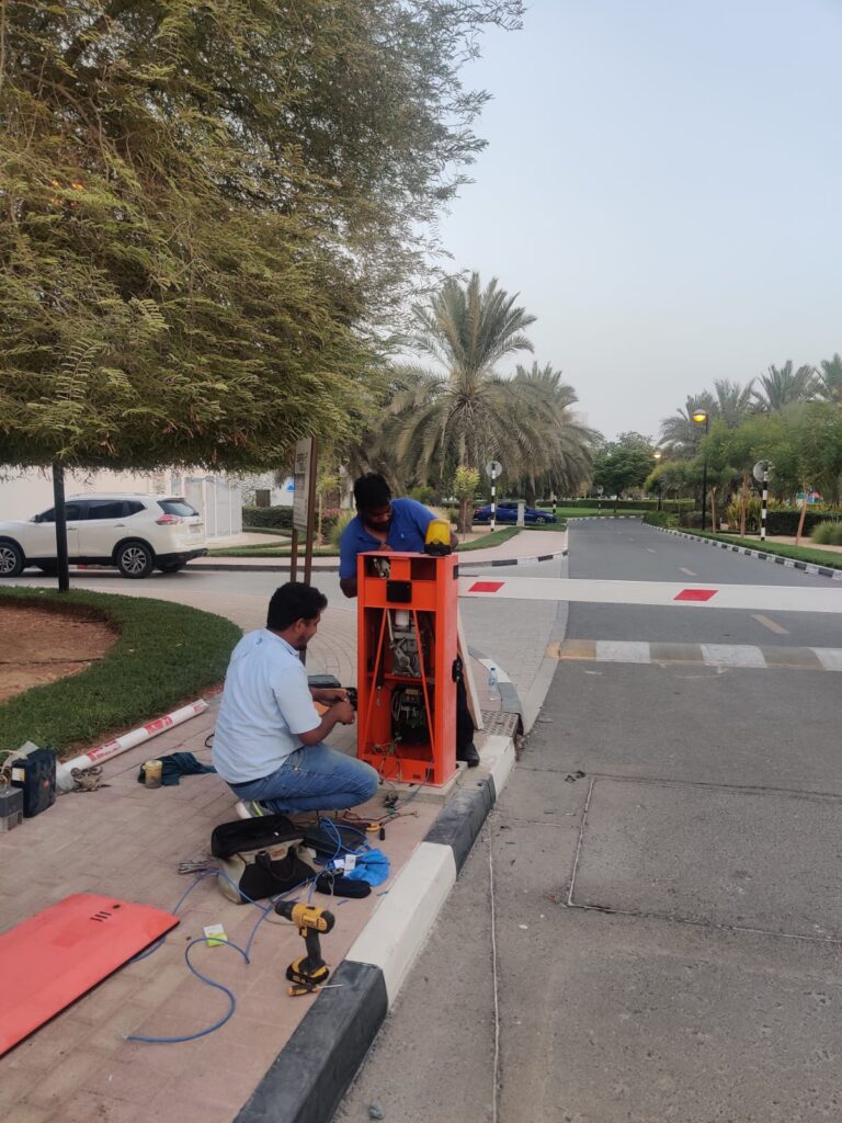 Automatic barrier gate repair and maintenance service in Abu Dhabi
